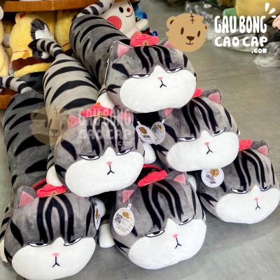 Gối Ôm Mèo Hoàng Thượng Nằm Dài