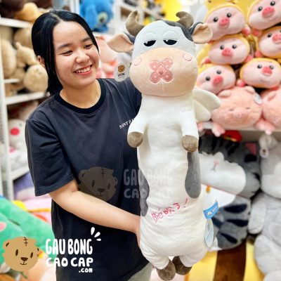 Bò Sữa Bông ngậm ti Gối ôm dài