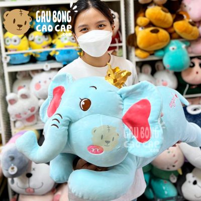 Voi Bông Nằm Đội Vương Miện