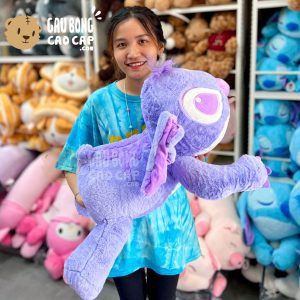 Gấu Bông Stitch nằm lông mịn Smooth màu Tím