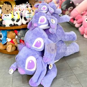 Gấu Bông Stitch nằm lông mịn Smooth màu Tím