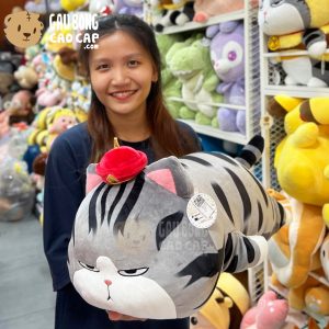 Mèo Bông Hoàng Thượng gối ôm dài