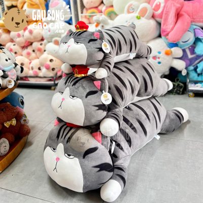 Gối Ôm Mèo Hoàng Thượng Nằm Dài