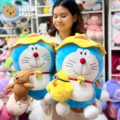 Gấu Bông Doremon đội nón Vịt