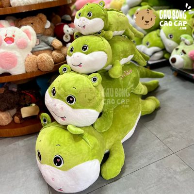 Gấu Bông Khủng Long nằm cosplay Ếch Xanh