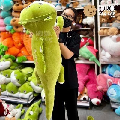 Gấu Bông Khủng Long nằm cosplay Ếch Xanh