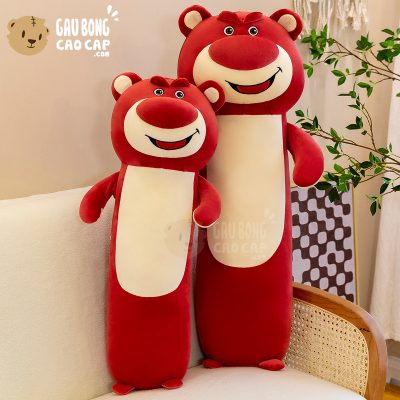 Gấu Bông Lotso lông mịn gối ôm dài