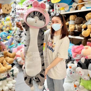 Mèo Hoàng Thượng Đội Lốt Thú Gối Ôm Dài