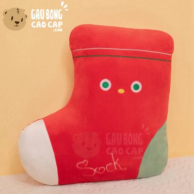 Gấu Bông Noel Bit Tất gối tựa lưng