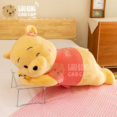 Gấu Bông Pooh nằm Lông Smooth siêu mượt