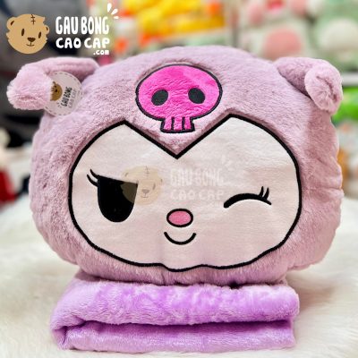 Gối Mền Gấu Bông Kuromi