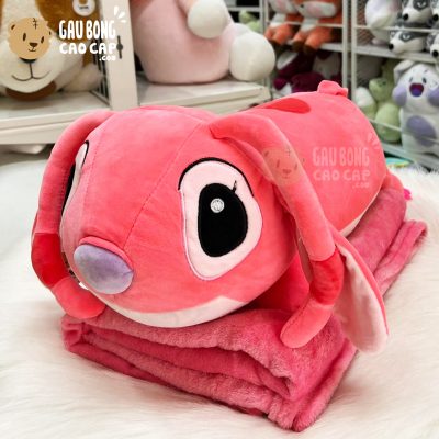 Gối mền Gấu Bông Stitch nằm lông mịn
