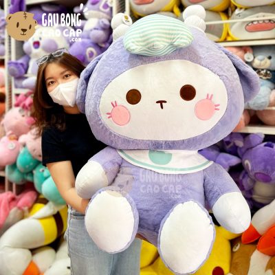 Cừu Bông tím đeo yếm