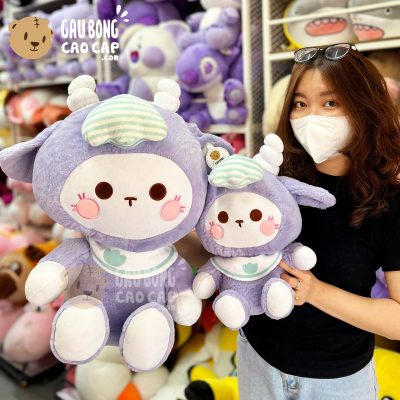 Cừu Bông tím đeo yếm