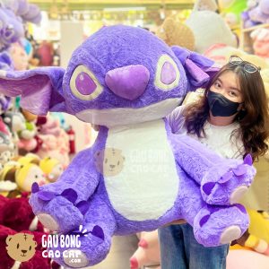 Gấu Bông Stitch màu Tím lông Smooth