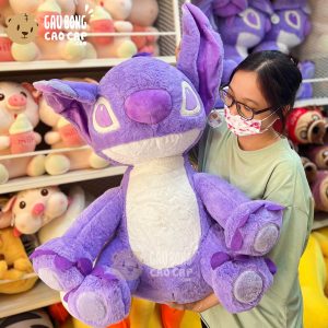 Gấu Bông Stitch màu Tím lông Smooth