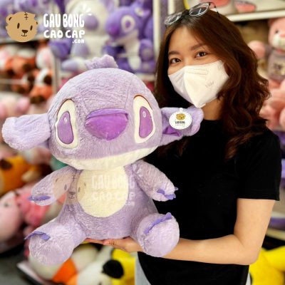 Gấu Bông Stitch màu Tím Nhạt
