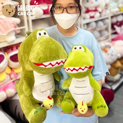 Gấu Bông Khủng Long Ngố Lộ Hàng lông siêu mịn