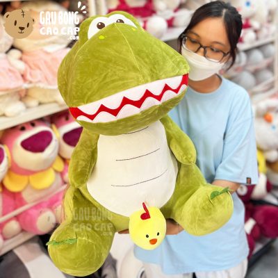 Gấu Bông Khủng Long Ngố Lộ Hàng lông siêu mịn