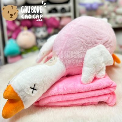 Gối mền 2in1 Vịt Bông Trầm Cảm