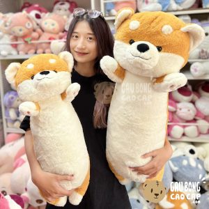 Chó Bông Shiba lông Smooth Gối Ôm Dài