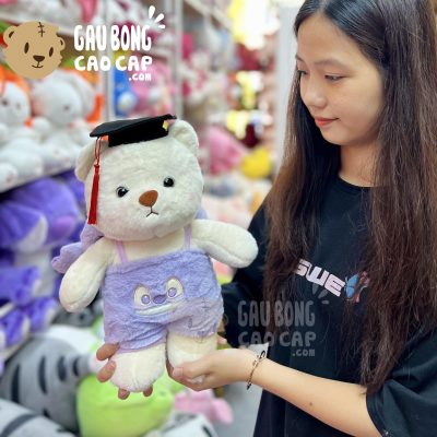 Gấu Bông Tốt Nghiệp Lena Stitch