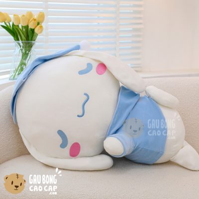 Thỏ Bông Cinnamoroll lông mịn nằm ngủ