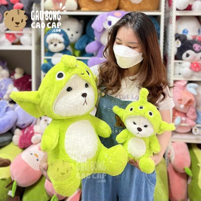 Gấu Bông Lena ngồi cosplay Alien