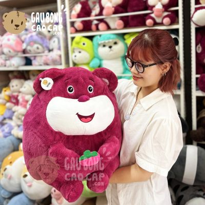 Gấu Bông Lotso mập ôm Dâu