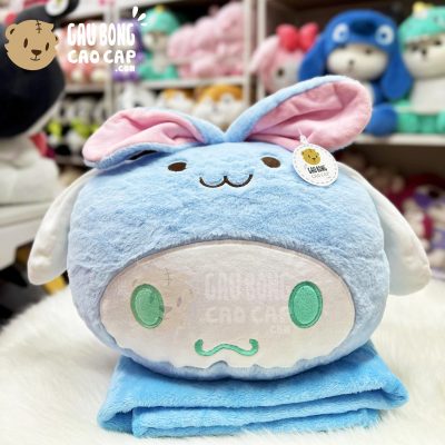 Gối Mền 2in1 Thỏ Bông Cinnamoroll lông Smooth