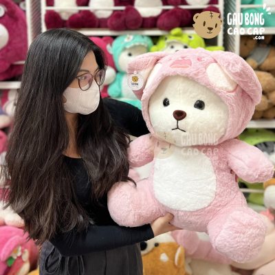 Gấu Bông Lena cosplay Mèo DuDu