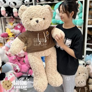 Gấu Teddy áo len lông xoắn Big Boy