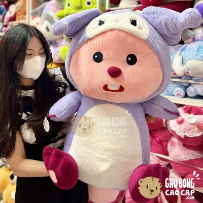 Gấu Bông Loopy cosplay Kuromi