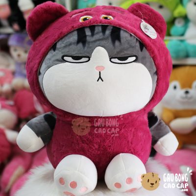 Mèo Bông Hoàng Thượng cosplay Gấu Lotso Hồng