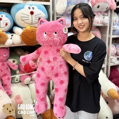 Mèo Bông Hồng chấm bi mắt Liếc