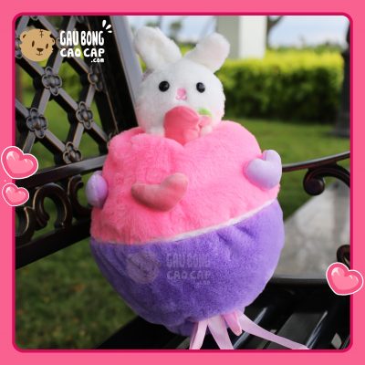 Hoa Thỏ Bông - Hoa Gấu Bông hình Thỏ