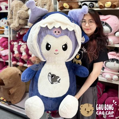 Gấu Bông Kuromi cosplay Cá Mập