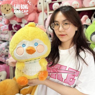 Vịt Bông Baby mặc yếm