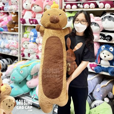 Gấu Bông Capybara gối ôm dài