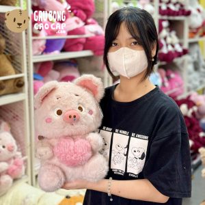 Heo Bông hồng chảy mũi Tim rút