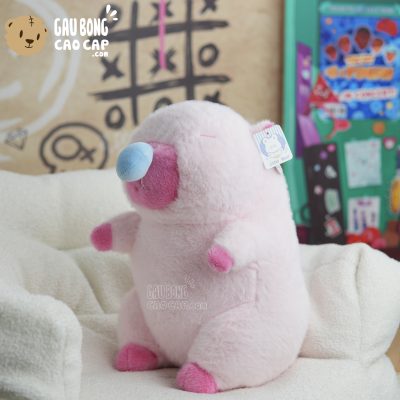 Gấu Bông Capybara Hồng chảy mũi