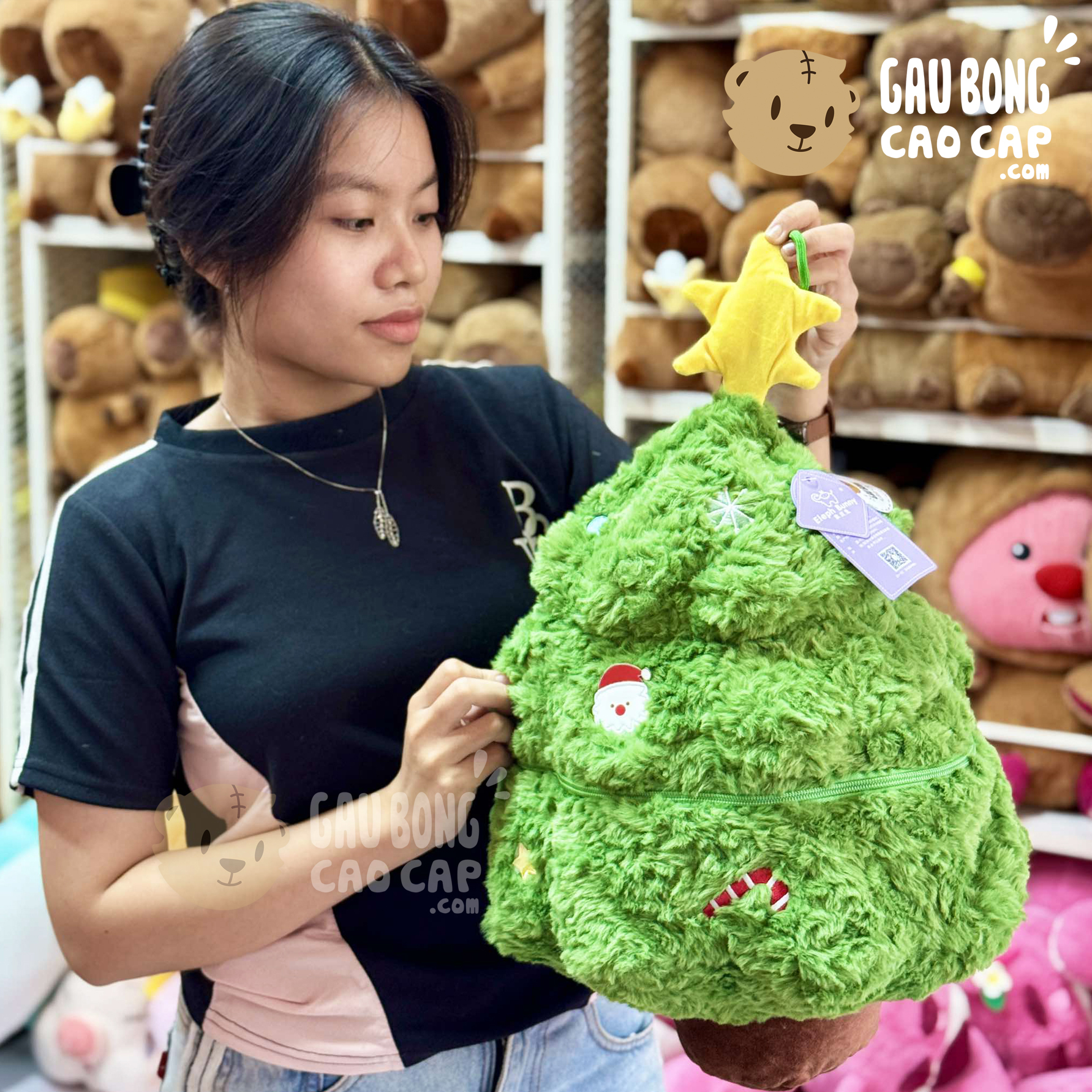 Gấu Bông Cây Thông Noel có ngăn kéo