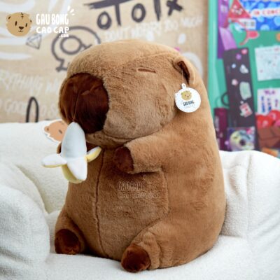 Gấu Bông Capybara rút chuối ver VN