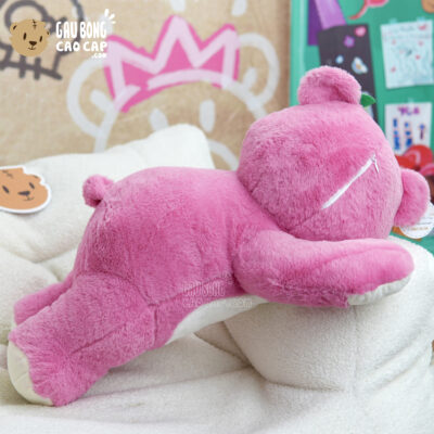 Gấu Bông Lotso nằm gối ôm dài lông Smooth - Hàng Nhập