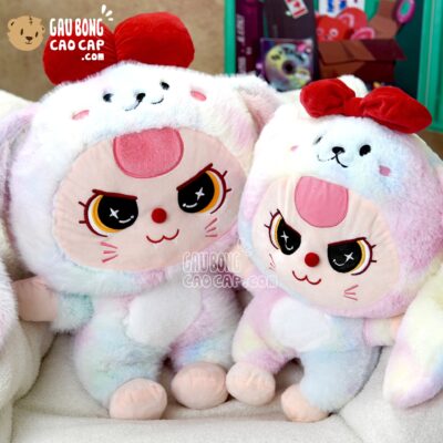 Gấu Bông Baby Three màu Galaxy - Gấu Nhập QC