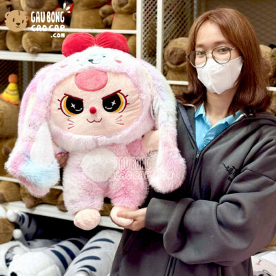 Gấu Bông Baby Three màu Galaxy - Gấu Nhập QC