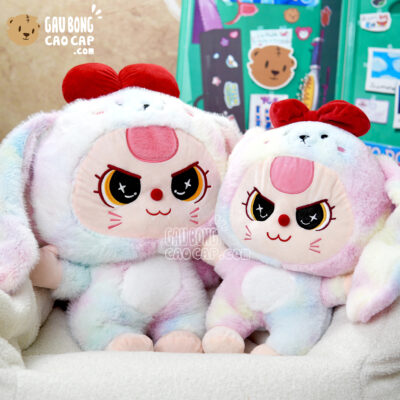 Gấu Bông Baby Three màu Galaxy - Gấu Nhập QC