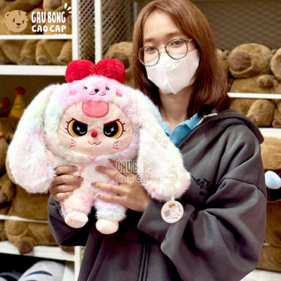 Gấu Bông Baby Three màu Galaxy - Gấu Nhập QC
