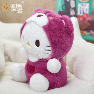 Gấu Bông Hello Kitty cosplay Lotso Hồng