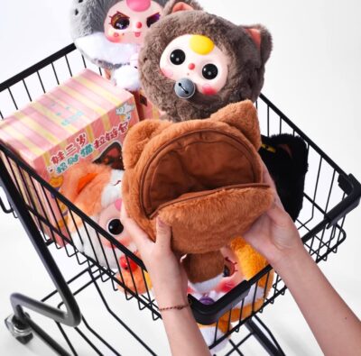 Blind Box  Baby Three Lucky Cat Mèo Thần Tài Baby Three